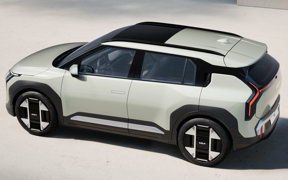 Kia EV3 Vista dall Alto